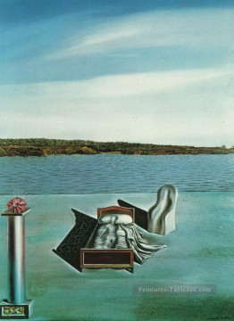 Salvador Dali œuvres - Composition surréaliste aux figures invisibles Salvador Dali